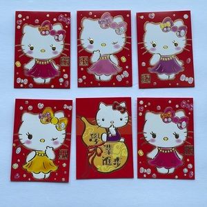 Sanrio Hello Kitty Red Envelopes